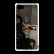 Coque Sony Xperia Z5 Compact Femme sexy moto 3