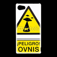 Coque Sony Xperia Z5 Compact Warning Ovni