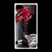 Coque Sony Xperia Z5 Compact Gardien de Hockey sur glace