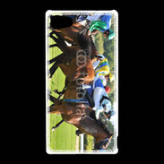 Coque Sony Xperia Z5 Compact Course de chevaux 5