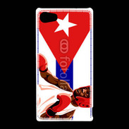 Coque Sony Xperia Z5 Compact Boxe amateur Cuba