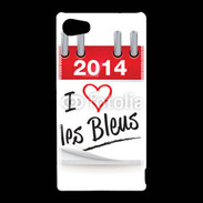 Coque Sony Xperia Z5 Compact J'aime les bleus 2014