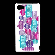 Coque Sony Xperia Z5 Compact Nuage de mots sexy