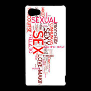 Coque Sony Xperia Z5 Compact Nuage de mots sexy 2