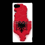 Coque Sony Xperia Z5 Compact drapeau Albanie