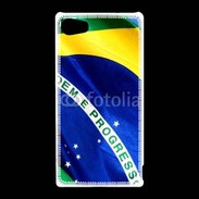 Coque Sony Xperia Z5 Compact drapeau Brésil 5