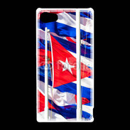 Coque Sony Xperia Z5 Compact Drapeau Cuba 3