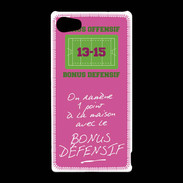 Coque Sony Xperia Z5 Compact 1 point bonus offensif-défensif Rose