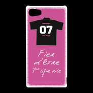 Coque Sony Xperia Z5 Compact Troisième ligne D Bonus offensif-défensif Rose 2