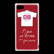 Coque Sony Xperia Z5 Compact Troisième ligne centre Bonus offensif-défensif Rouge