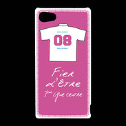 Coque Sony Xperia Z5 Compact Troisième ligne centre Bonus offensif-défensif Rose