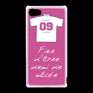 Coque Sony Xperia Z5 Compact Demi de mêlée Bonus offensif-défensif Rose