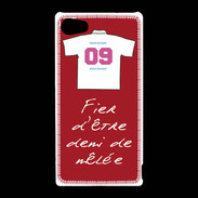 Coque Sony Xperia Z5 Compact Demi de mêlée Bonus offensif-défensif Rouge