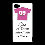 Coque Sony Xperia Z5 Compact Demi de mêlée Bonus offensif-défensif Blanc