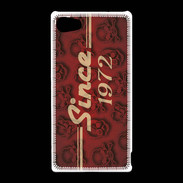 Coque Sony Xperia Z5 Compact Since crane rouge 1972