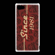 Coque Sony Xperia Z5 Compact Since crane rouge 1981