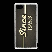 Coque Sony Xperia Z5 Compact Since 1953 gris