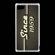 Coque Sony Xperia Z5 Compact Since 1959 gris
