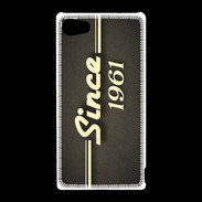 Coque Sony Xperia Z5 Compact Since 1961 gris