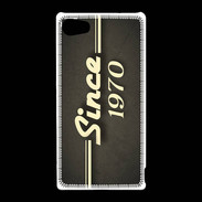 Coque Sony Xperia Z5 Compact Since 1970 gris