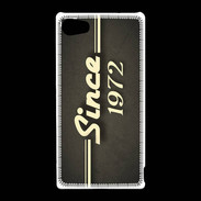 Coque Sony Xperia Z5 Compact Since 1972 gris