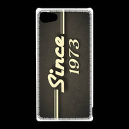 Coque Sony Xperia Z5 Compact Since 1973 gris