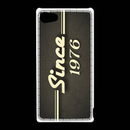 Coque Sony Xperia Z5 Compact Since 1976 gris