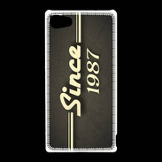 Coque Sony Xperia Z5 Compact Since 1987 gris