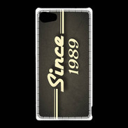 Coque Sony Xperia Z5 Compact Since 1989 gris