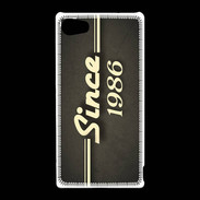 Coque Sony Xperia Z5 Compact Since 1986 gris