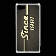 Coque Sony Xperia Z5 Compact Since 1991 gris