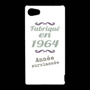 Coque Sony Xperia Z5 Compact Fabriqué en 1964 ZG