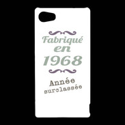 Coque Sony Xperia Z5 Compact Fabriqué en 1968 ZG