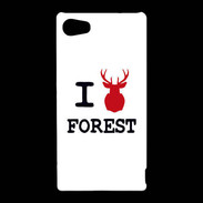 Coque Sony Xperia Z5 Compact I love Forest