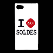 Coque Sony Xperia Z5 Compact I love Soldes
