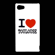 Coque Sony Xperia Z5 Compact I love Toulouse