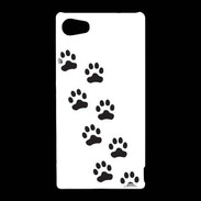 Coque Sony Xperia Z5 Compact pattes de chats/chiens 1