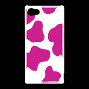 Coque Sony Xperia Z5 Compact vache rose