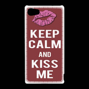 Coque Sony Xperia Z5 Compact Keep calm Girl Brique