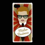 Coque Sony Xperia Z5 Compact Mister Business Roux