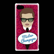 Coque Sony Xperia Z5 Compact Mister Champagne Chatain