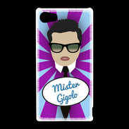 Coque Sony Xperia Z5 Compact Mister Gigolo Brun