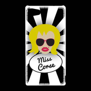 Coque Sony Xperia Z5 Compact Miss Corse Blonde