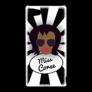Coque Sony Xperia Z5 Compact Miss Corse Black