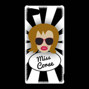 Coque Sony Xperia Z5 Compact Miss Corse Rousse