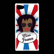 Coque Sony Xperia Z5 Compact Miss France Black