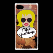 Coque Sony Xperia Z5 Compact Miss Guadeloupe Blonde