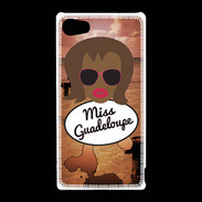 Coque Sony Xperia Z5 Compact Miss Guadeloupe Black