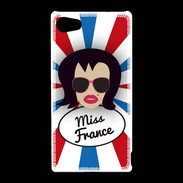 Coque Sony Xperia Z5 Compact Miss France Brune