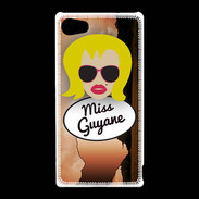 Coque Sony Xperia Z5 Compact Miss Guyane Blonde